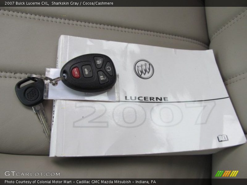 Sharkskin Gray / Cocoa/Cashmere 2007 Buick Lucerne CXL