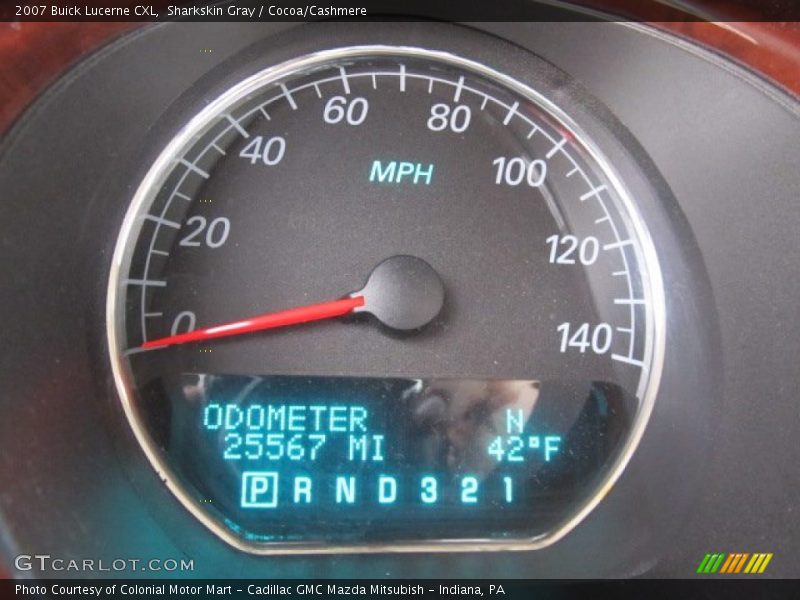 Sharkskin Gray / Cocoa/Cashmere 2007 Buick Lucerne CXL