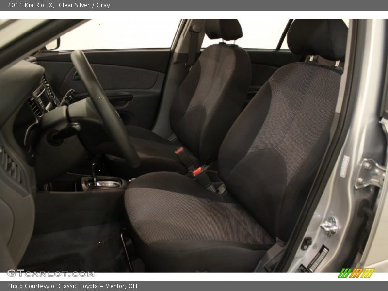 Clear Silver / Gray 2011 Kia Rio LX