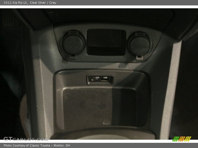 Clear Silver / Gray 2011 Kia Rio LX