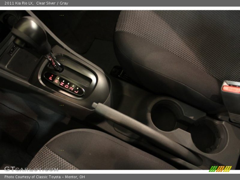 Clear Silver / Gray 2011 Kia Rio LX