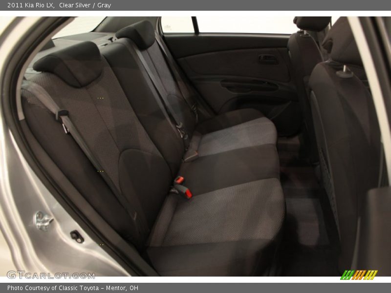 Clear Silver / Gray 2011 Kia Rio LX