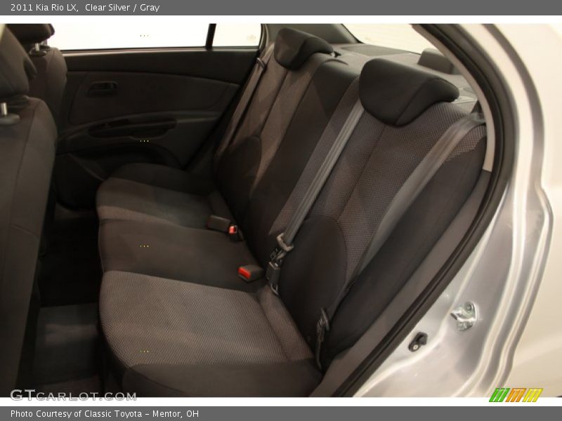 Clear Silver / Gray 2011 Kia Rio LX