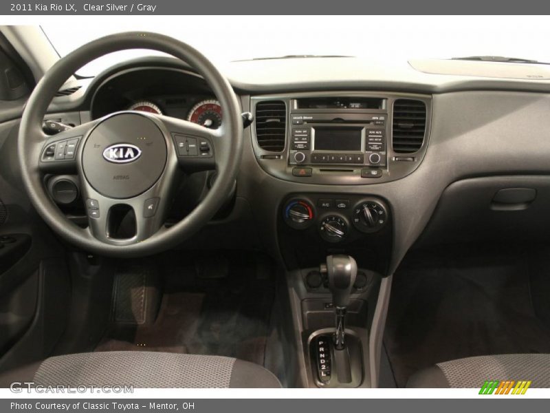 Clear Silver / Gray 2011 Kia Rio LX