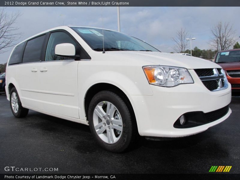 Front 3/4 View of 2012 Grand Caravan Crew