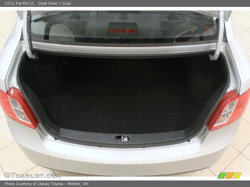 Clear Silver / Gray 2011 Kia Rio LX