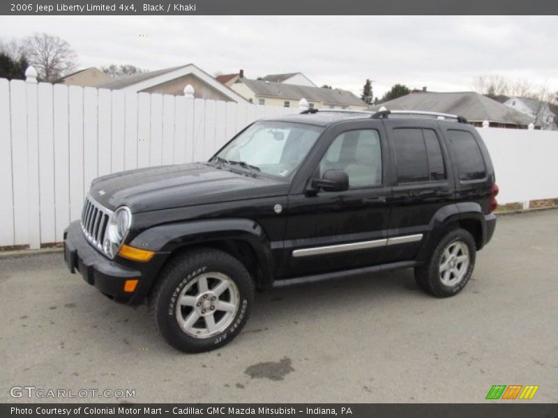 Black / Khaki 2006 Jeep Liberty Limited 4x4