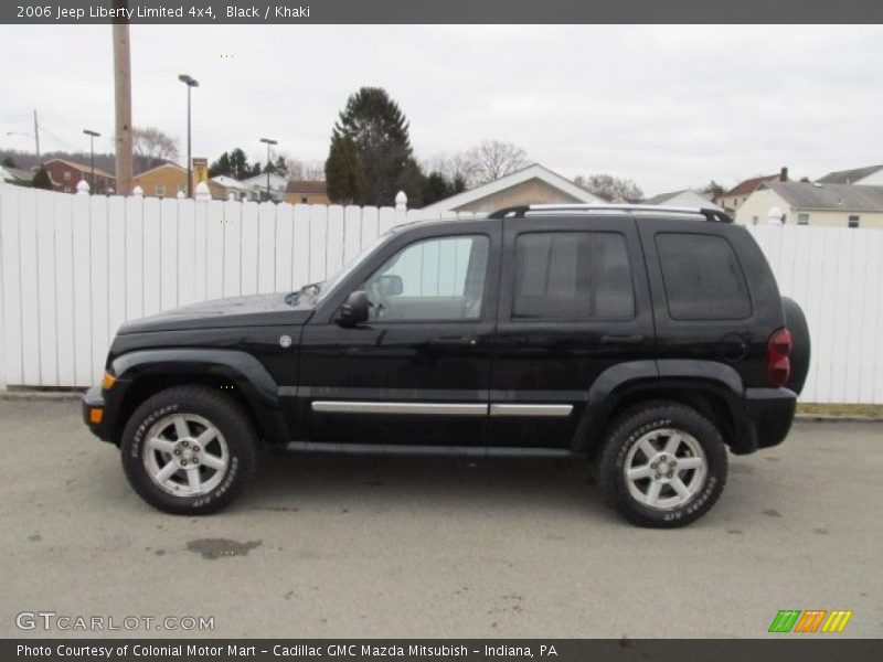 Black / Khaki 2006 Jeep Liberty Limited 4x4