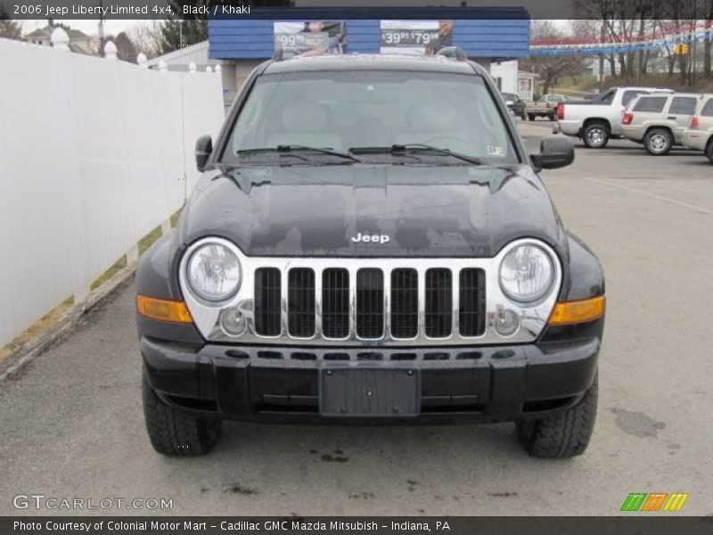 Black / Khaki 2006 Jeep Liberty Limited 4x4