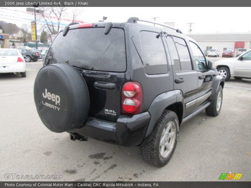 Black / Khaki 2006 Jeep Liberty Limited 4x4