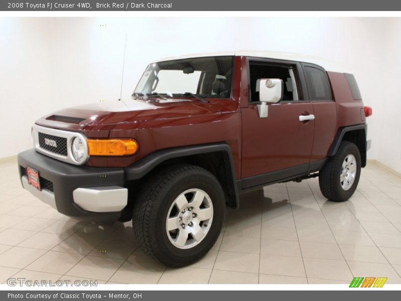 Brick Red / Dark Charcoal 2008 Toyota FJ Cruiser 4WD