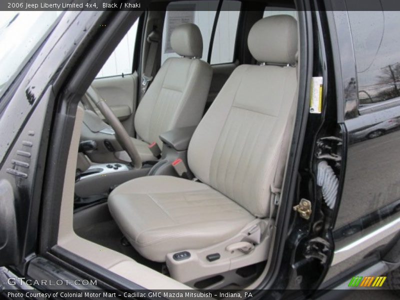 Black / Khaki 2006 Jeep Liberty Limited 4x4