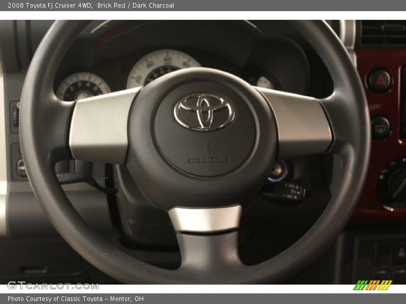Brick Red / Dark Charcoal 2008 Toyota FJ Cruiser 4WD
