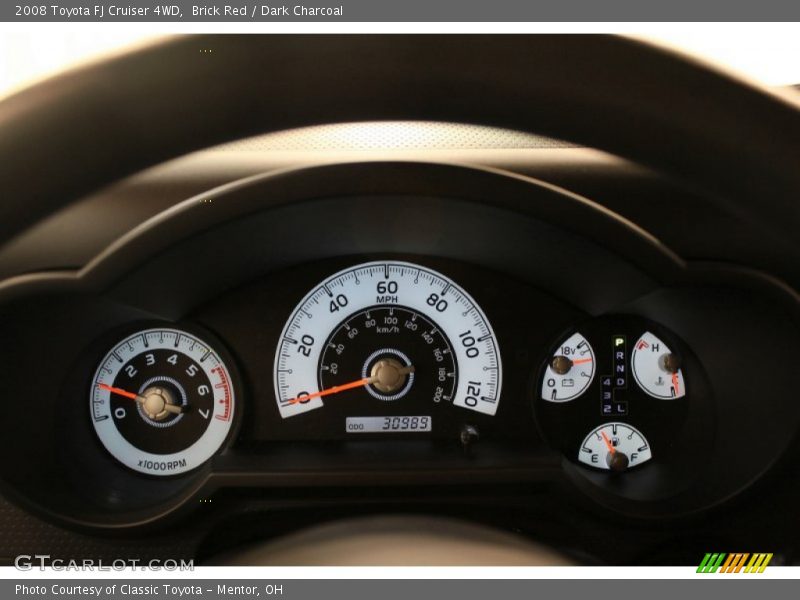  2008 FJ Cruiser 4WD 4WD Gauges