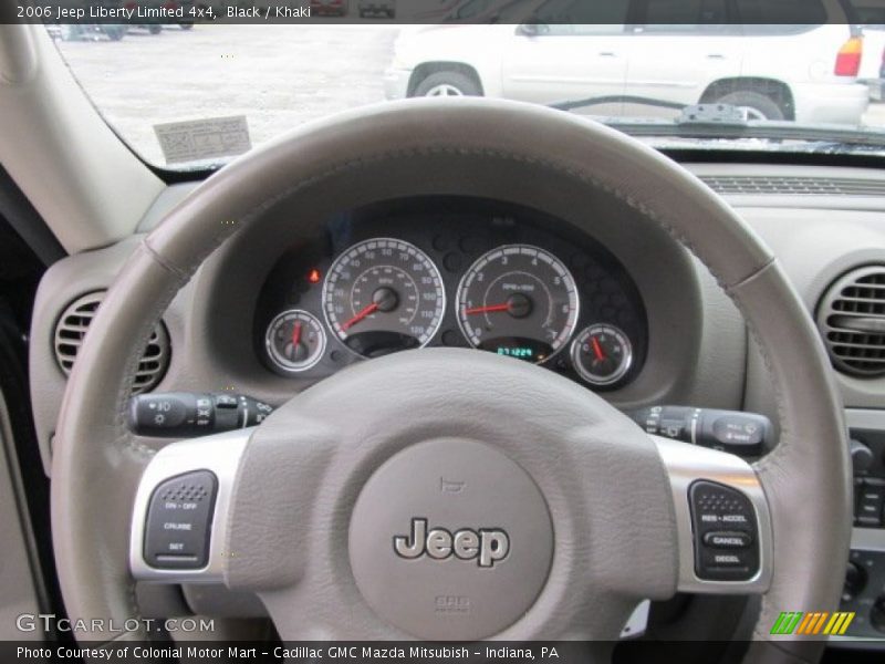 Black / Khaki 2006 Jeep Liberty Limited 4x4
