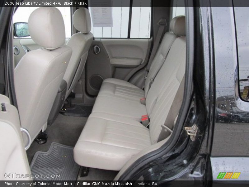 Black / Khaki 2006 Jeep Liberty Limited 4x4