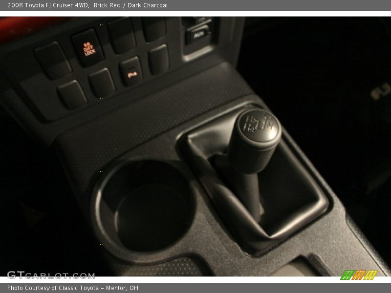 Brick Red / Dark Charcoal 2008 Toyota FJ Cruiser 4WD