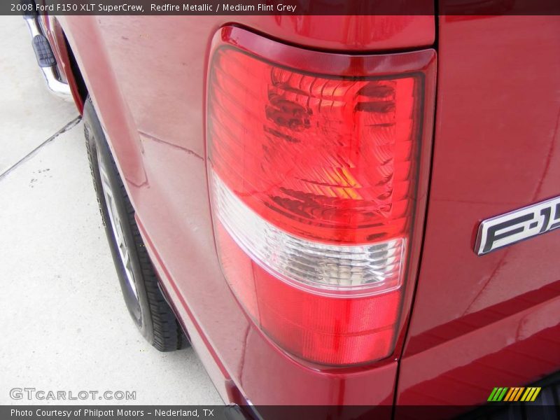 Redfire Metallic / Medium Flint Grey 2008 Ford F150 XLT SuperCrew