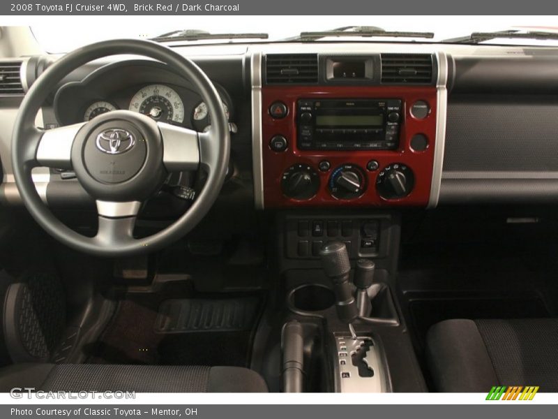 Brick Red / Dark Charcoal 2008 Toyota FJ Cruiser 4WD