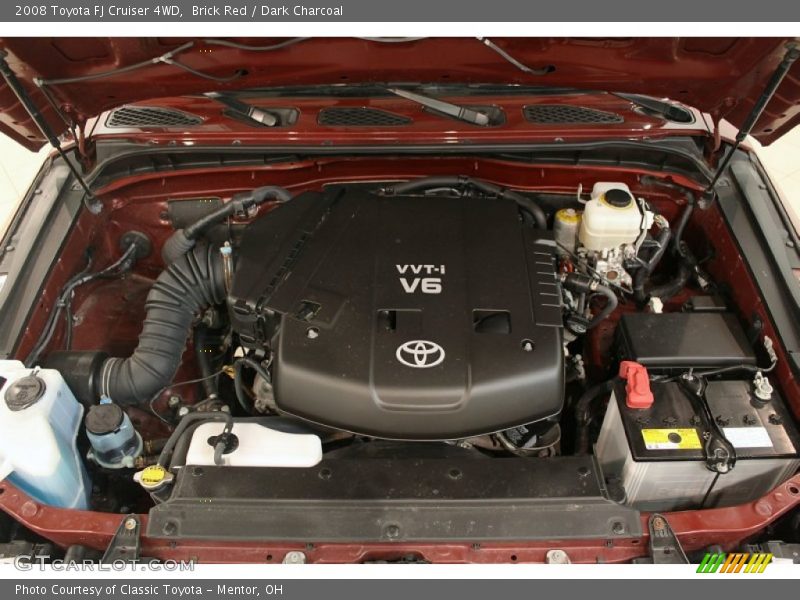  2008 FJ Cruiser 4WD Engine - 4.0 Liter DOHC 24-Valve VVT V6