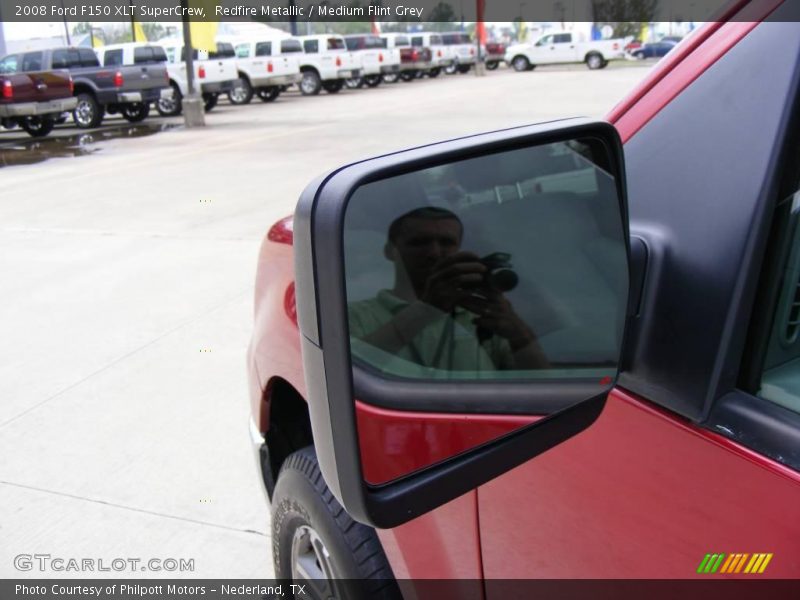 Redfire Metallic / Medium Flint Grey 2008 Ford F150 XLT SuperCrew