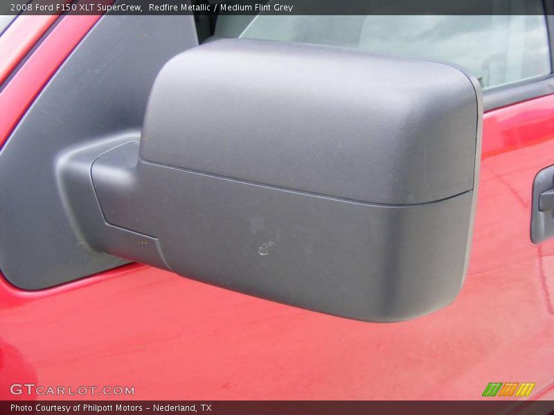Redfire Metallic / Medium Flint Grey 2008 Ford F150 XLT SuperCrew