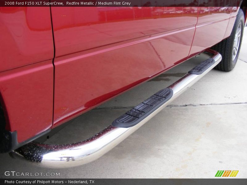 Redfire Metallic / Medium Flint Grey 2008 Ford F150 XLT SuperCrew