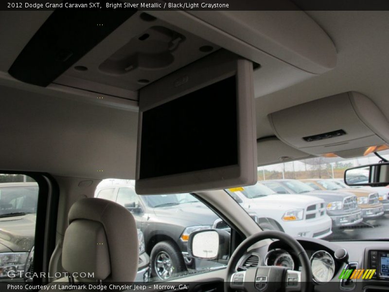 Bright Silver Metallic / Black/Light Graystone 2012 Dodge Grand Caravan SXT