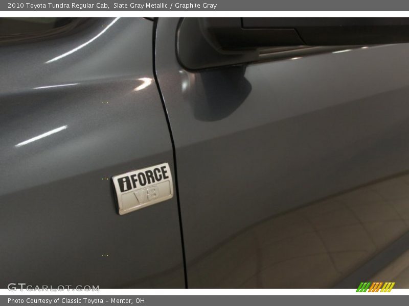 Slate Gray Metallic / Graphite Gray 2010 Toyota Tundra Regular Cab