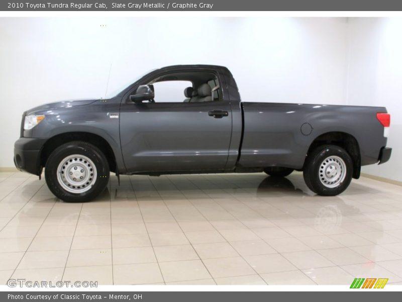 Slate Gray Metallic / Graphite Gray 2010 Toyota Tundra Regular Cab
