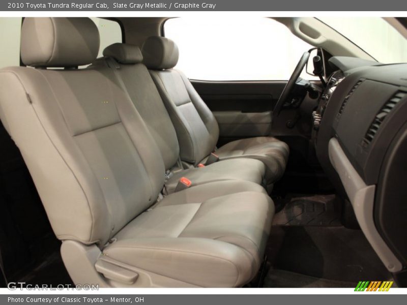 Slate Gray Metallic / Graphite Gray 2010 Toyota Tundra Regular Cab