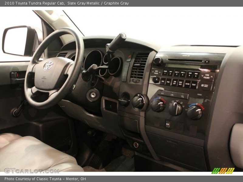 Slate Gray Metallic / Graphite Gray 2010 Toyota Tundra Regular Cab