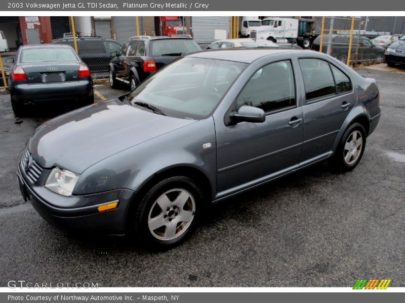 Platinum Grey Metallic / Grey 2003 Volkswagen Jetta GL TDI Sedan