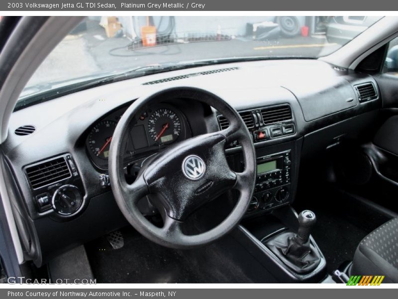 Platinum Grey Metallic / Grey 2003 Volkswagen Jetta GL TDI Sedan