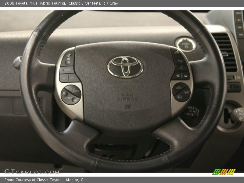 Classic Silver Metallic / Gray 2008 Toyota Prius Hybrid Touring