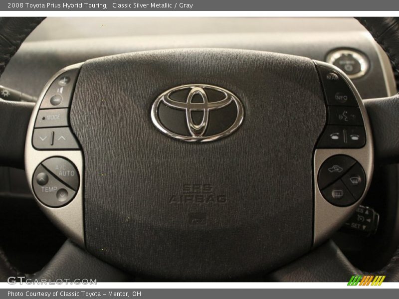 Classic Silver Metallic / Gray 2008 Toyota Prius Hybrid Touring