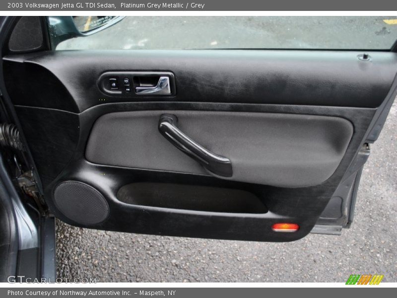 Platinum Grey Metallic / Grey 2003 Volkswagen Jetta GL TDI Sedan