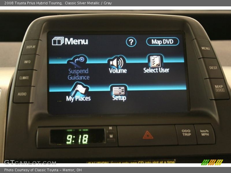 Classic Silver Metallic / Gray 2008 Toyota Prius Hybrid Touring