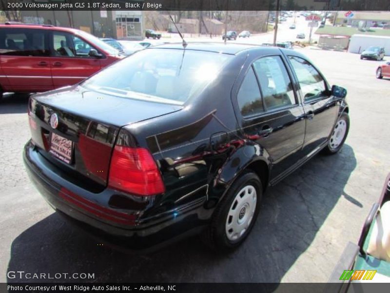 Black / Beige 2000 Volkswagen Jetta GLS 1.8T Sedan