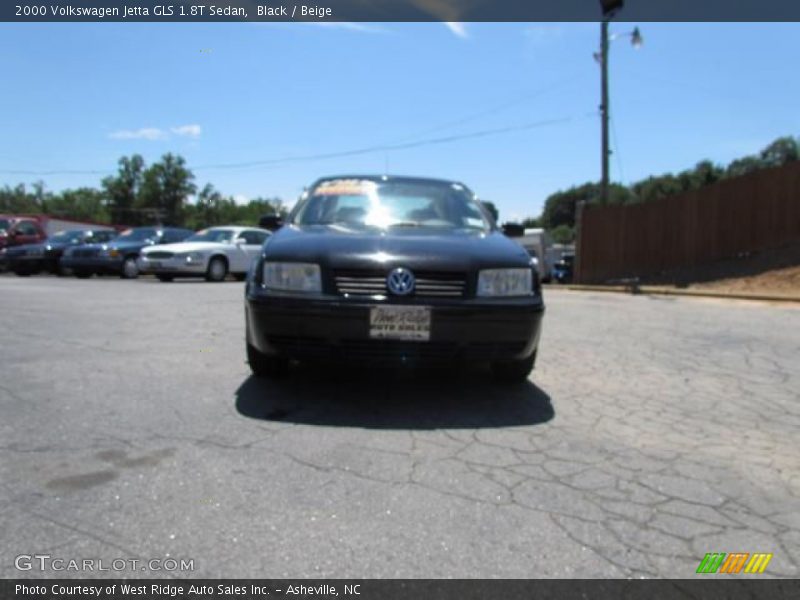 Black / Beige 2000 Volkswagen Jetta GLS 1.8T Sedan