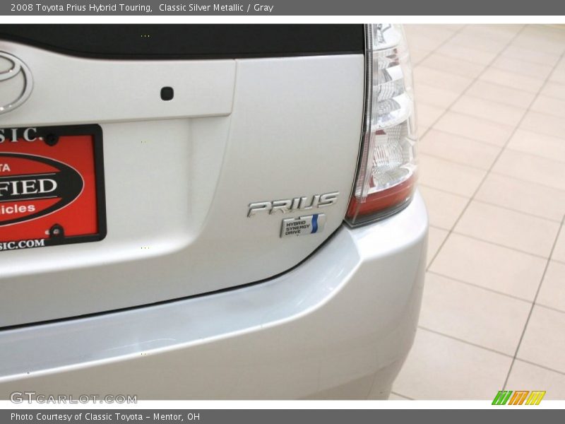 Classic Silver Metallic / Gray 2008 Toyota Prius Hybrid Touring