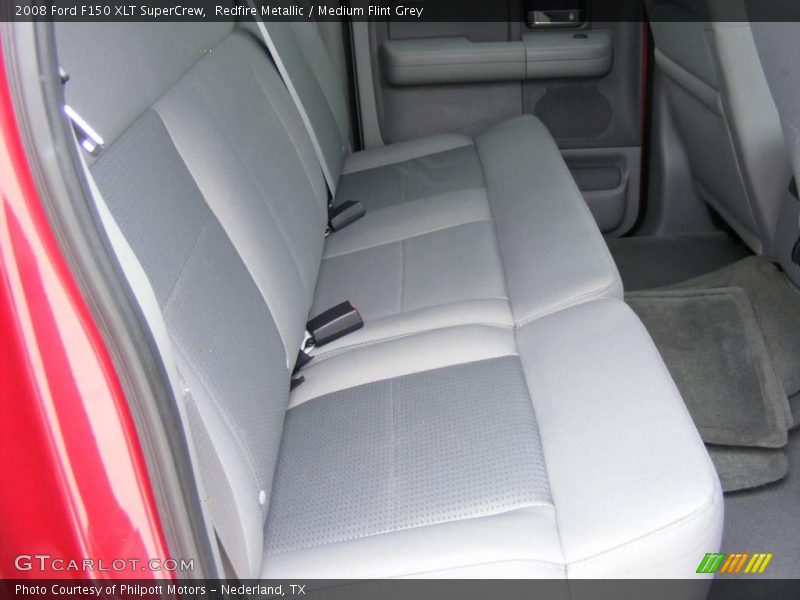Redfire Metallic / Medium Flint Grey 2008 Ford F150 XLT SuperCrew