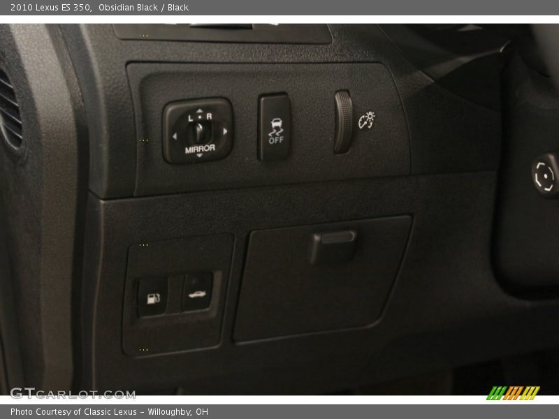 Obsidian Black / Black 2010 Lexus ES 350