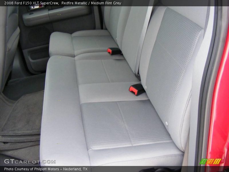 Redfire Metallic / Medium Flint Grey 2008 Ford F150 XLT SuperCrew