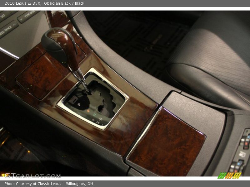 Obsidian Black / Black 2010 Lexus ES 350