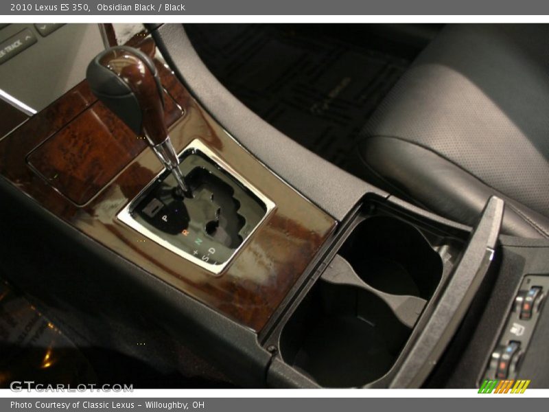 Obsidian Black / Black 2010 Lexus ES 350