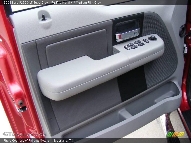 Redfire Metallic / Medium Flint Grey 2008 Ford F150 XLT SuperCrew