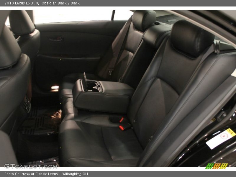 Obsidian Black / Black 2010 Lexus ES 350