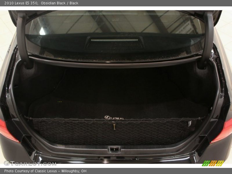 Obsidian Black / Black 2010 Lexus ES 350