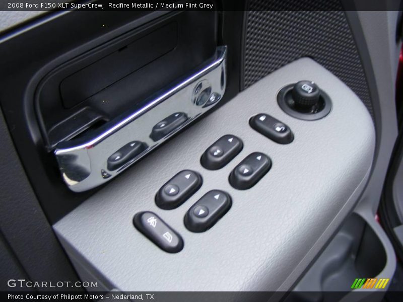 Redfire Metallic / Medium Flint Grey 2008 Ford F150 XLT SuperCrew